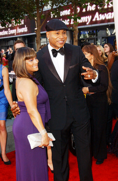 LL Cool J, Simone I. Smith<br>The 61st Annual Primetime Emmy Awards - Arrivals