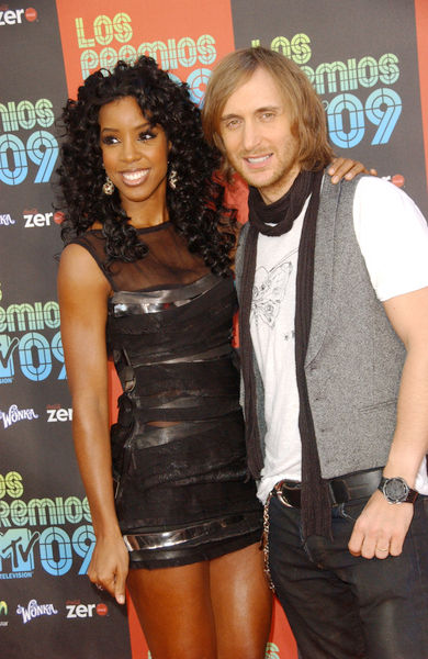 Kelly Rowland, David Guetta<br>2009 MTV Latin VMAs - Arrivals