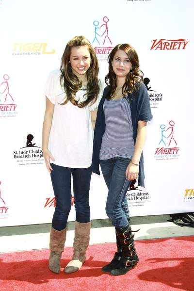 Emma Roberts, Miley Cyrus<br>Variety's Power of Youth event benefiting St. Jude Children's Hospital