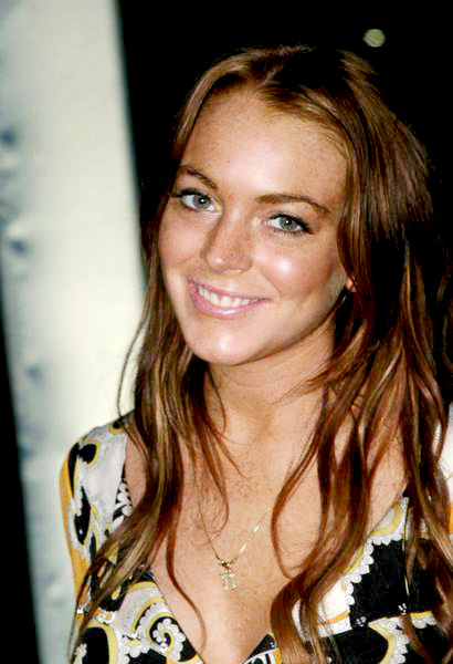 Lindsay Lohan<br>Summer Soire Hosted by Armani and Nylon Magazine