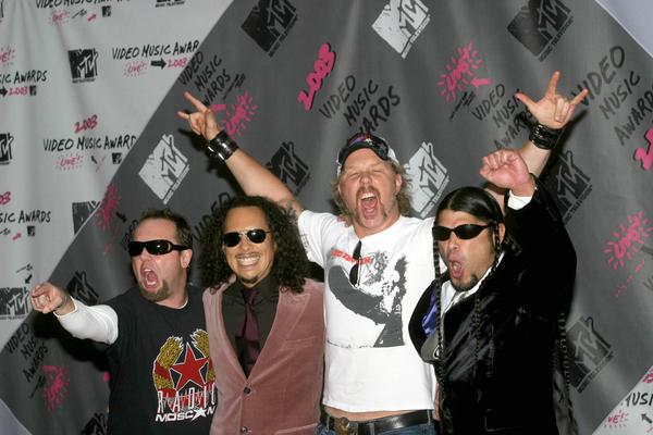 Metallica<br>2003 MTV Video Music Awards - Arrivals