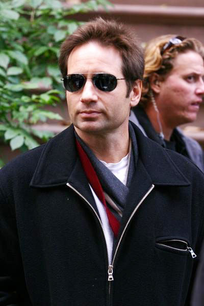 David Duchovny<br>Trust the Man Movie Taping