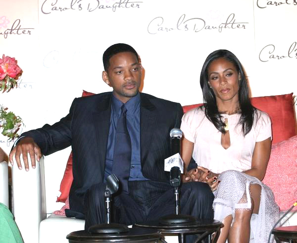 Will Smith, Jada Pinkett Smith<br>Press Conference to Announce Carol's Daughter Beauty by Nature Brand