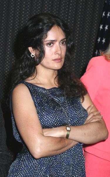 Salma Hayek<br>Press Conference for the Opening of the Family Justice Center for Domestic Violence Victims