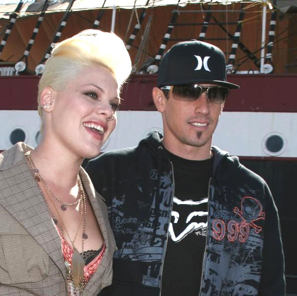 Pink, Carey Hart<br>Pink and Target Host a Meet and Greet and Concert at South Street Seaport