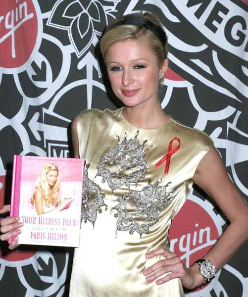 Paris Hilton<br>Paris Hilton Signs Copies of her Book Your Heiress Diary: Confess it all to Me at Virgin Megastore