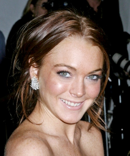 Lindsay Lohan<br>AngloMania Costume Institute Gala at The Metropolitan Museum of Art - Arrivals