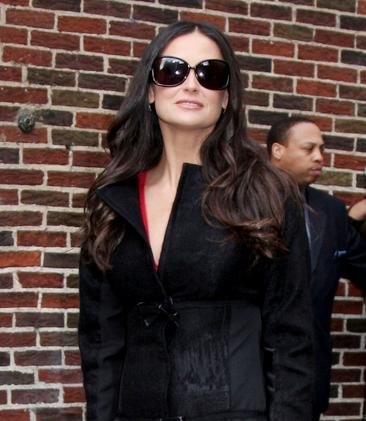 Demi Moore<br>The Late Show with David Letterman - March 24, 2008 - Arrivals