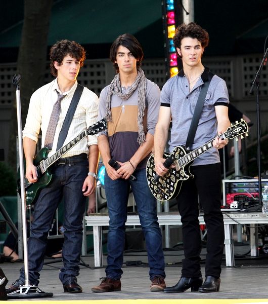 Jonas Brothers<br>Good Morning America Taping - August 8, 2008 - The Jonas Brothers in Concert