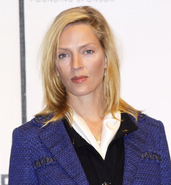 Uma Thurman<br>8th Annual Tribeca Film Festival - Opening Day Press Conference - Arrivals