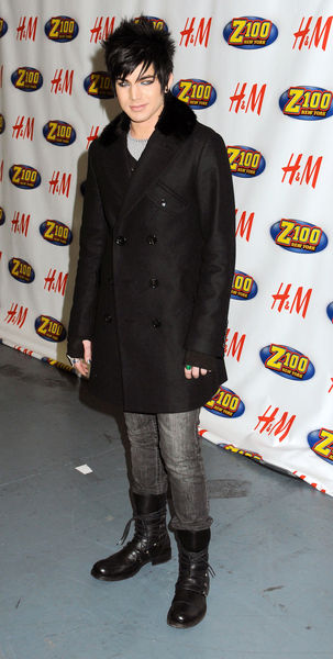 Adam Lambert<br>Z100's Jingle Ball 2009 - Press Room