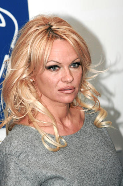Pamela Anderson<br>Pamela Anderson, New Ambassador of PETA, Visits the Brigitte Bardot Foundation in Paris