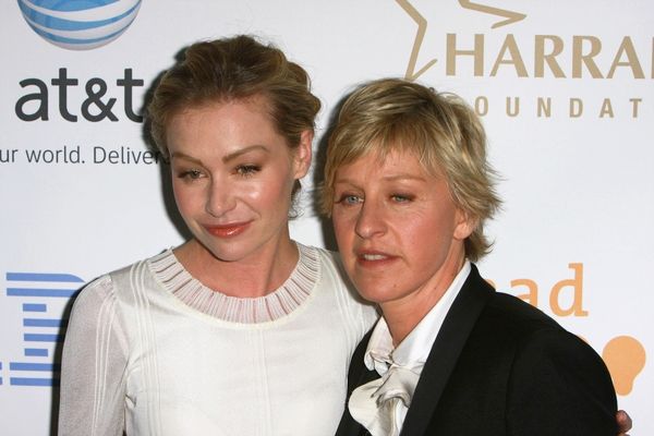Ellen DeGeneres, Portia de Rossi<br>19th Annual GLAAD Media Awards - Red Carpet