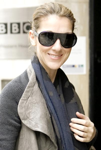 Celine Dion<br>Celine Dion Arrives at BBC Radio 2 in London on October 31, 2007