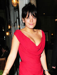 Lily Allen<br>Celebrity Sightings in London's West End on Valentine's Day