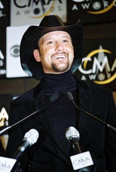 Tim McGraw<br>38th Annual Country Music Awards Press Room