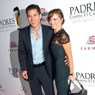 Mario Lopez, Karina Smirnoff in 7th Annual El Sueno De Esperanza hosted by Eva Longoria to benefit Padres Contra El Cancer