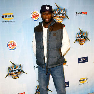50 Cent in Spike TV's 2008 "Video Game Awards" - Arrivals