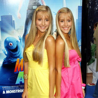 Milly Rosso;Becky Rosso; in "Monsters vs. Aliens" Los Angeles Premiere - Arrivals