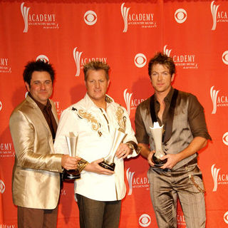 Rascal Flatts in 44th Annual Academy Of Country Music Awards - Press Room
