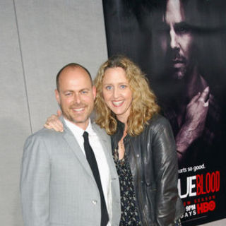 Brooke Smith, Daniel Minahan in HBO's "True Blood" Season Two Los Angeles Premiere - Arrivals