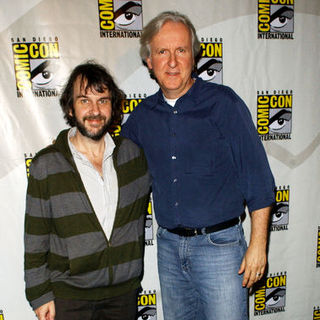 Peter Jackson;James Cameron; in 2009 Comic Con International - Day 2