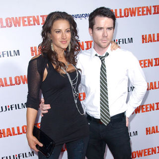 America Olivo;Christian Campbell; in "H2: Halloween 2" Los Angeles Premiere - Arrivals