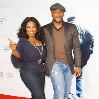 Oprah Winfrey, Tyler Perry in "Precious" Los Angeles Premiere - Arrivals