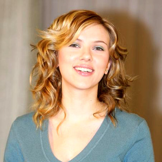 Scarlett Johansson in Match Point Photo Call at the Hotel Hassler in Italy