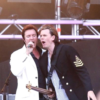 Duran Duran in Live 8 in Rome - On Stage