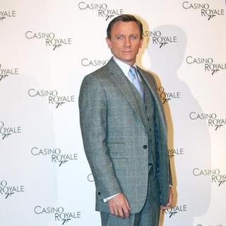 Daniel Craig; in The Casino Royale Photocall in Rome