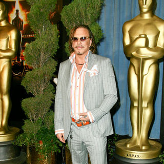 Mickey Rourke in 2009 Oscar Nominees Luncheon - Arrivals