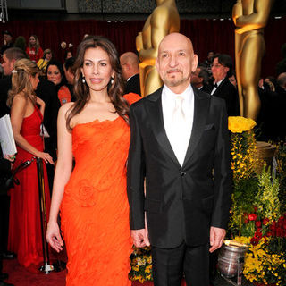 Ben Kingsley, Daniela Lavender in 81st Annual Academy Awards - Arrivals