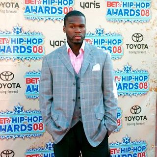 50 Cent in 2008 BET Hip Hop Awards - Arrivals