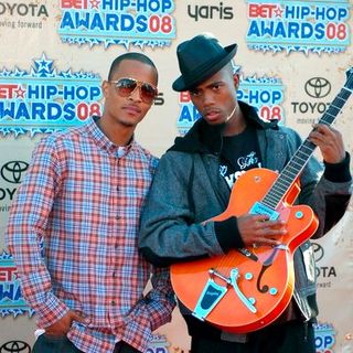 T.I.;B.o.B; in 2008 BET Hip Hop Awards - Arrivals