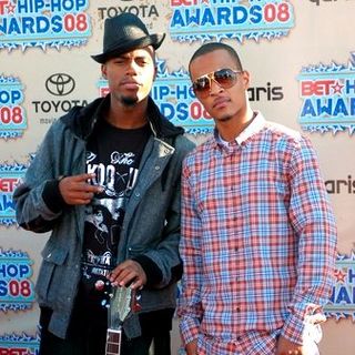 T.I.;B.o.B; in 2008 BET Hip Hop Awards - Arrivals
