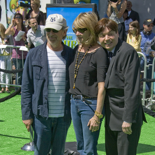 Steven Spielberg, Mike Myers in Shrek The Third - Los Angeles Movie Premiere - Arrivals