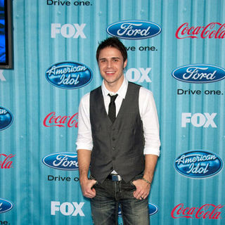Kris Allen; in American Idol Top 13 Party - Arrivals