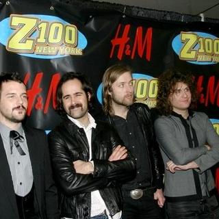 The Killers in Z100's Jingle Ball 2006 - Press Room