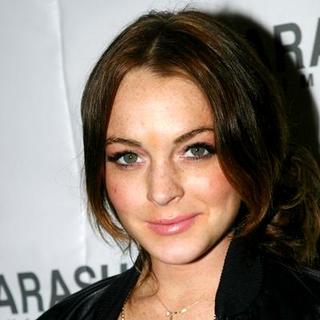 Lindsay Lohan in Parasuco Launch Party with DJ AM