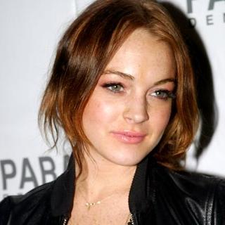 Lindsay Lohan in Parasuco Launch Party with DJ AM