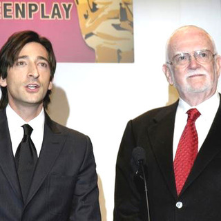 Adrien Brody;Frank Pierson; in 77th Annual Acedemy Awards Nominations Announcements