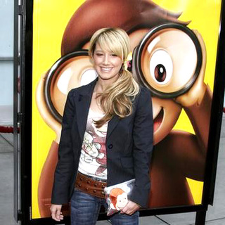 Ashley Tisdale in Curious George World Premiere
