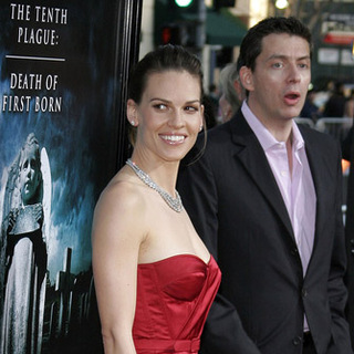 Hilary Swank in The Reaping Los Angeles Premiere