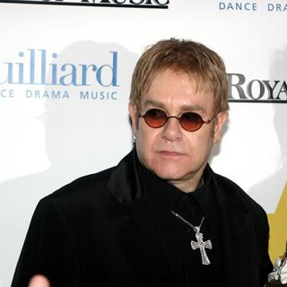 Elton John; in Juilliard School and The Royal Academy of Music Benefit