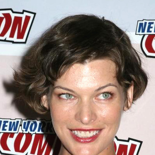 Milla Jovovich; in 2006 New York Comic Con