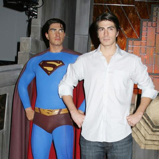 Brandon Routh Unveils Superman Wax Figure At Madame Tussaud's