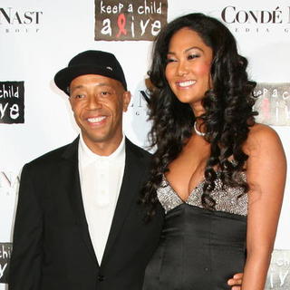 Kimora Lee Simmons;Russell Simmons; in Conde Naste Media Group Presents The Black Ball - Arrivals