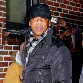 Jay-Z in The Late Show with David Letterman - March 31, 2008 - Arrivals