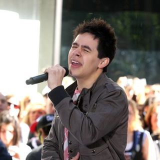 David Archuleta in David Cook and David Archuleta Perform on NBC's "Today" Show Morning Concert Series